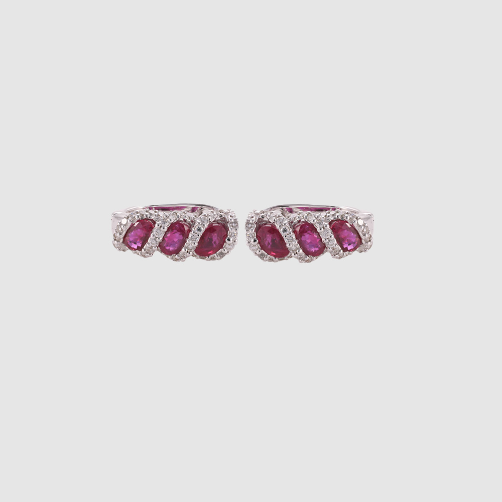 Ruby Earrings